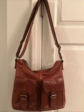 Spikes & Sparrow Leather Shoulder / Crossbody / Messenger Bag